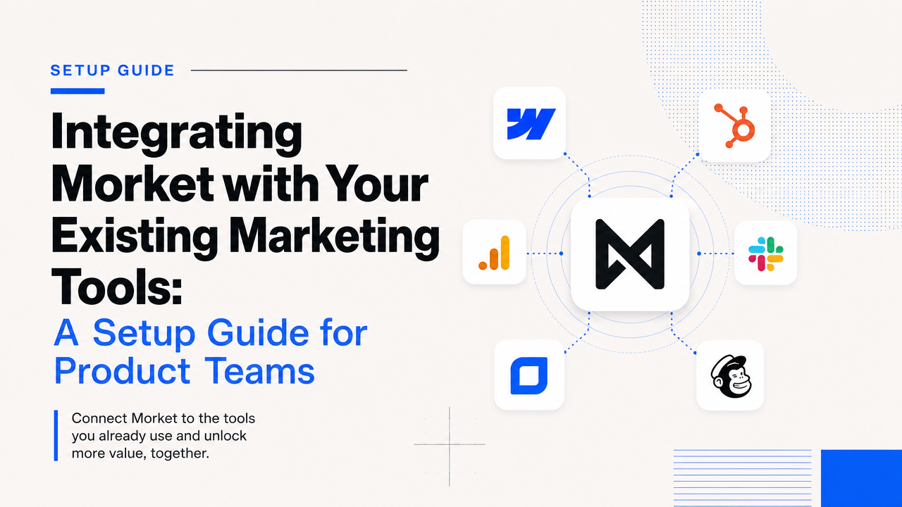 Integrating Morket with Your Existing Marketing Tools: A Setup Guide for Product Teams