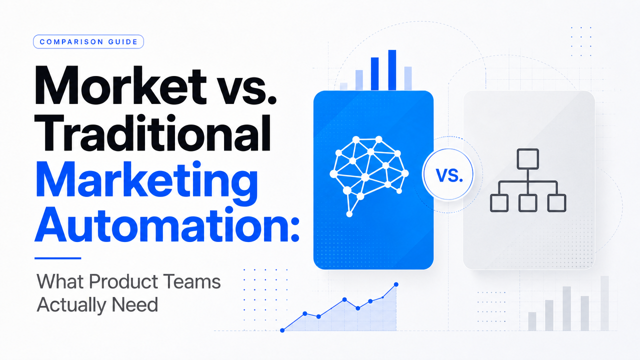 Morket vs. Traditional Marketing Automation: What Product Teams Actually Need