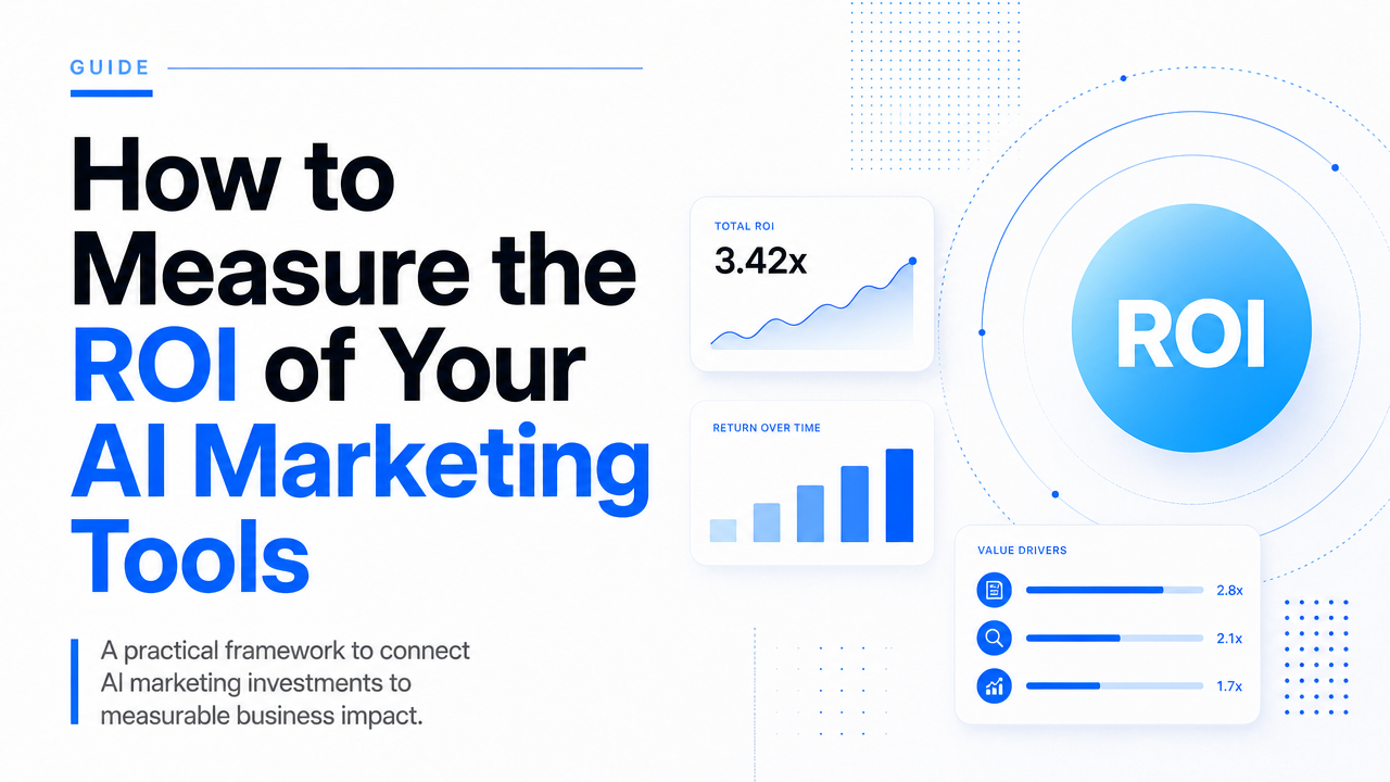 How to Measure the ROI of Your AI Marketing Tools